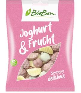 Biobon, gumové jogurtové ovoce BIO 100g