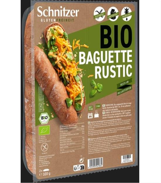 Baguette Rustic 320g BIO