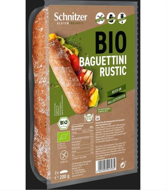 Baguettini Rustic BIO 200g